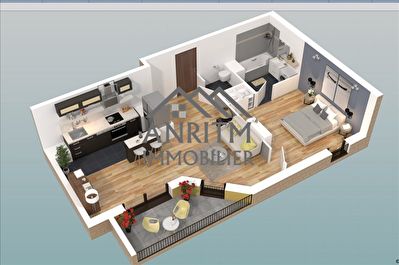 APPARTEMENT NEUF VERSAILLES - 2 pieces - 44.58 m2