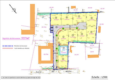 Terrain Beauvoir Sur Mer 352 m2