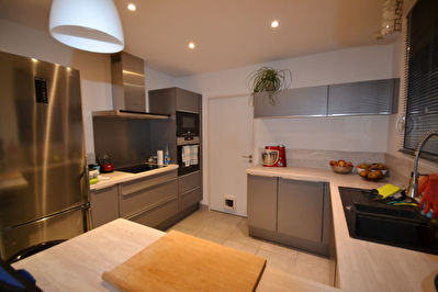Maison contemporaine St Sylvain d'Anjou 4 chambres possibilite 5, jardin