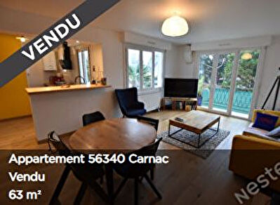 CARNAC Plage - Appartement 2 chambres de 63m2