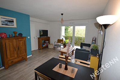 Appartement Auray 2 pieces 46 m2 avec balcon et garage, residence avec ascenseur