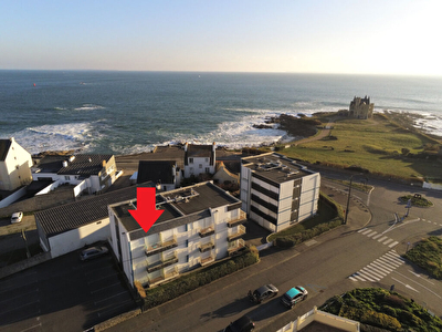 QUIBERON centre - Appartement vue mer de 35m2 avec place de parking