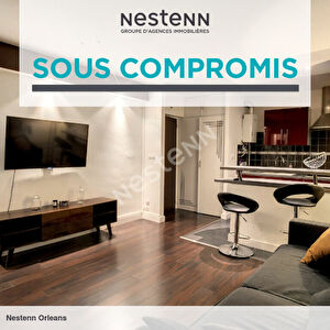 ORLEANS CENTRE - bel Appartement T2 - 40,32 m2 - expose ouest - 4 minutes a pieds du tram A, de la Rue de la Republique et de la Gare