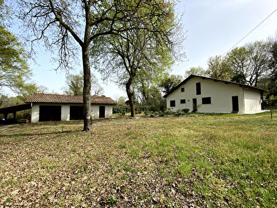 A vendre Maison Laglorieuse (10min de Mont de Marsan) 5 chambres double garage