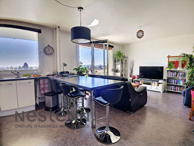 Appartement Ermont 3 pieces - 71 m2 - 2 chambres - balcon - parking - ascenseur - gardien