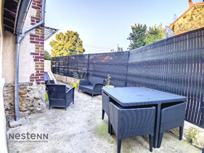 Maison centre-ville d'Ermont - 3 pieces - 2 chambres - terrasse - cave totale