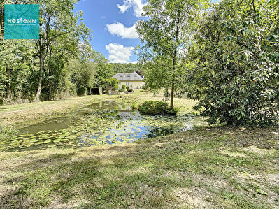 Saint Ouen les Vignes, maison traditionnelle sur 3280m2 de terrain.