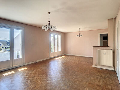 NANTES VIEUX DOULON 82 m2 avec balcon, cave et garage