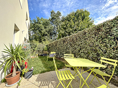 Appartement Orvault Petit Chantilly/Bignon 51m2 avec JARDIN PRIVATIF et PARKING