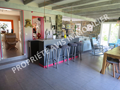 Grande maison Atypique St Senoux 6 pieces 160 m2 - 2760m2 de terrain