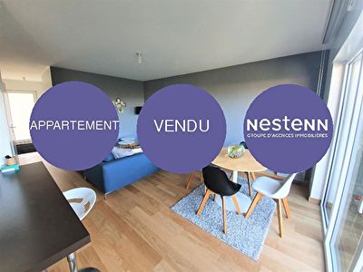 A vendre appartement Melesse 3 pieces 62 m2 avec 56 m2 jardin privatif