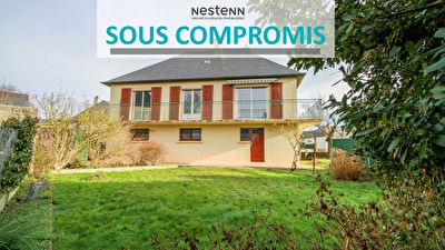 Maison Hyper-centre Bruz - Potentiel amenagement combles et sous-sol - Terrain 450m2