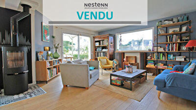 Maison contemporaine Guichen 6 pieces 145 m2 - Centre ville - Terrain 750m2 Sud Ouest