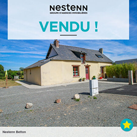 A vendre a LIFFRE, maison independante 106m2 habitables, 120m2 au sol, 3 chambres, 573m2 de terrain