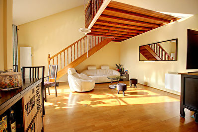 APPARTEMENT 3 CHAMBRES DERNIER ETAGE DUPLEX BALCON MODERNE PROCHE FUTURE GARE DU GRAND PARIS LIGNE 15 RUEIL-MALMAISON
