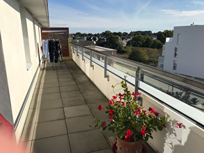 Appartement T2 Vannes / Sene - dernier etage - balcon - ascenseur