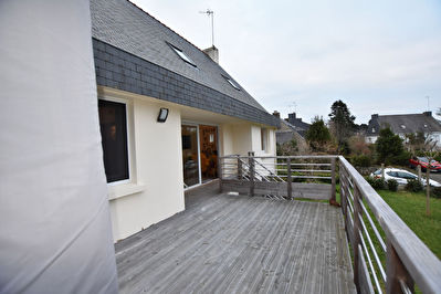 Maison Vannes 4 chambres, 130 m2, terrasse, sous-sol, secteur gare