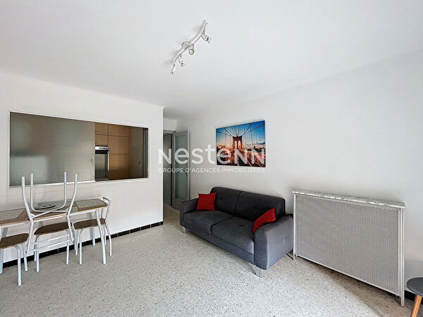 A LOUER - PERPIGNAN - APPARTEMENT T2 - BALCON + CAVE + PARKING