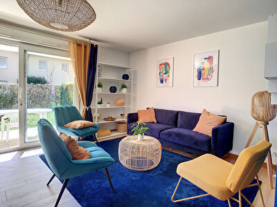 SAINT JORIOZ - APPARTEMENT 3 PIECES - 68.15 M2 - REZ DE JARDIN + TERRASSE - CAVE