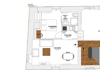 Chalonnes sur Loire - Ideal investisseur - Plateau Appartement