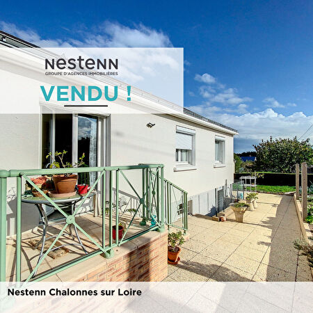 Pavillon des annees 70 sur sous sol complet - 3 chambres - Chalonnes sur Loire proche des commodites