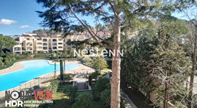 Appartement Mougins 4 pieces en duplex 106 m2 avec 2 terrasses piscine garage et cave