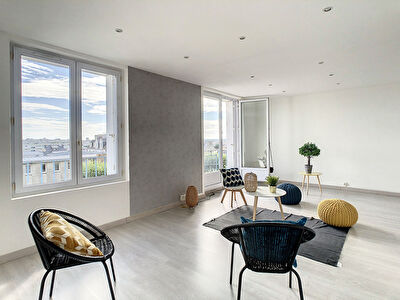 Appartement Brest RIVE DROITE PROCHE capucins 4 pieces 65 m2 environ