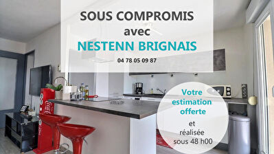 Brignais, appartement, T3, 61.91m2, terrasse, parking, climatisation