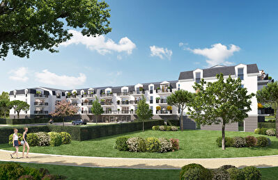 Appartement 2 pieces avec terrasse, cave et parking dans une residence neuve avec ascenseur a Etampes eligible PInel