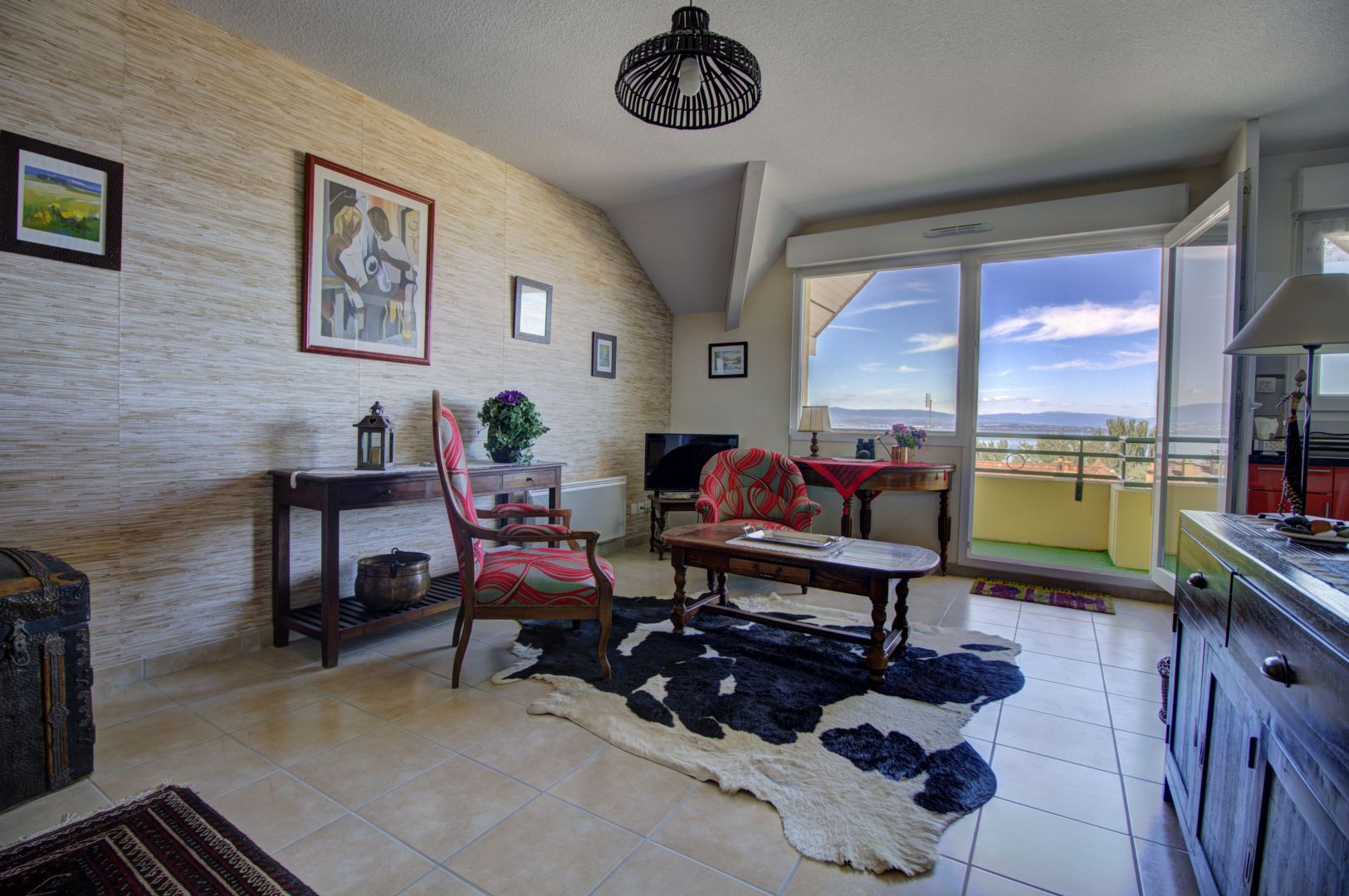 Centre-Ville Evian-les-Bains T2 avec vue lac