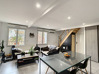 FRONTIGNAN APPARTEMENT 3 CHAMBRES 77 m2 + PARKING PRIVE