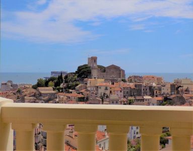 Cannes Stanislas 3 pieces +chambre de services vue mer splendide