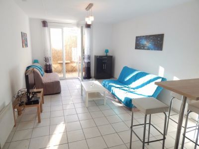 Cannes grand studio avec terrasse proche centre