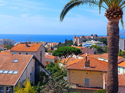 Cannes Stanislas Studio dernier etage A vendre magnifique vue mer