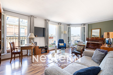 A vendre - Appartement familial en duplex - 4 pieces de 92 m2 - Paris 17e Batignolles