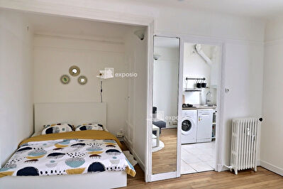 Grand studio meuble - rue de la Condamine