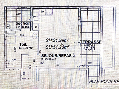 Appartement T2 a Saint-Denis