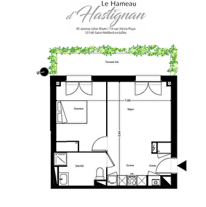 Eligible Pinel Appartement T2 Saint Medard en Jalles