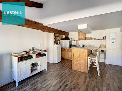 Grand appartement T2 a vendre, 56 m2, au centre de Nailloux, avec espace de stockage