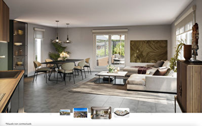 T4 + terrasse au coeur d'une nouvelle residence haut de gamme