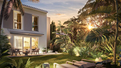 MAUGUIO- NEUF- LIVRAISON 30/06/2023-RESIDENCE TULUM PARK- T4 DUPLEX AVEC JARDIN