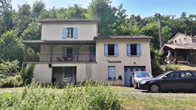 A VENDRE SECTEUR THIVIERS, Maison avec extension, proche de la riviere, non inondable.
