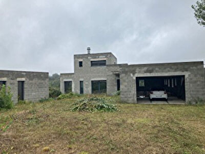 Projet en cours maison contemporaine Eyzin Pinet 4 pieces 200 m2
