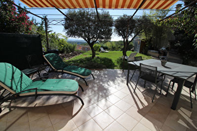 Maison Proche de Sophia Antipolis 4 pieces 120m2 VUE MER PANORAMIQUE GARAGE PISCINE