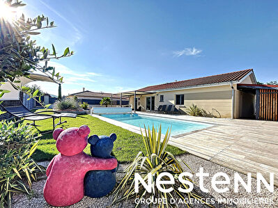 Villa Plain Pied 5 Chs + Piscine - 71570 LA CHAPELLE DE GUINCHAY