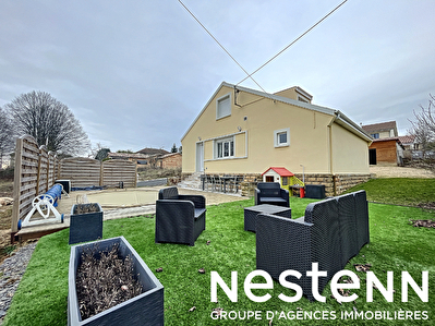 Maison Ancienne 3 Chs + Garage et Terrain avec Cour et Jardin- 71680 CRECHES SUR SAONE