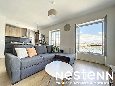 Vue Saone - T3 Refait a Neuf + Cour Privee - 71000 MACON