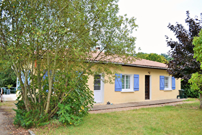 Joli plain pied avec piscine