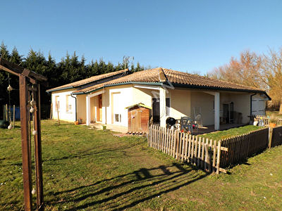 En bord de Dordogne Beau plain pied recent a deux pas des commodites !