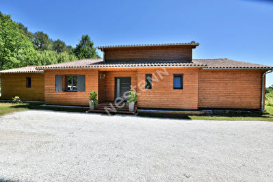 Maison recente ossature bois de plain pied a l'Est de Bergerac !
